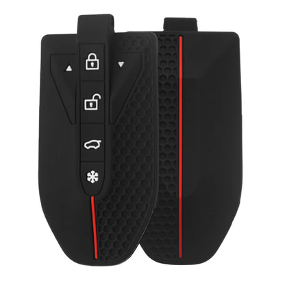 Mahindra Silicone key cover with keychain .