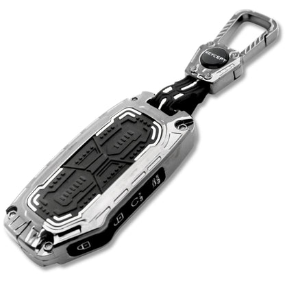 Kia Metal Armor Car Key Cover with Keychain .(Type M4)