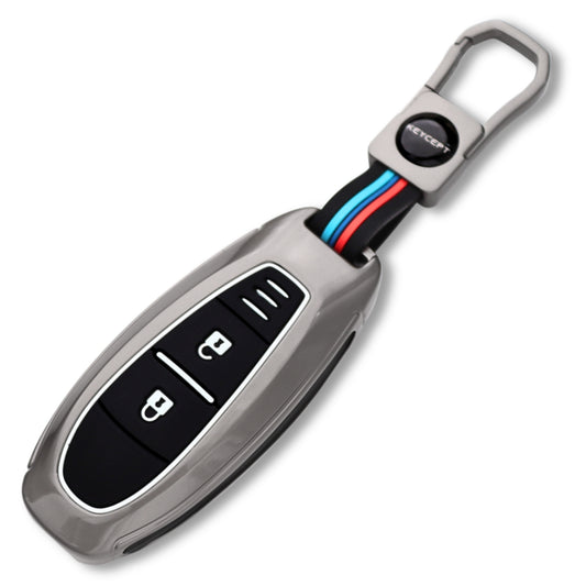 Suzuki Metal Alloy Key Cover with Keychain (Type M1)