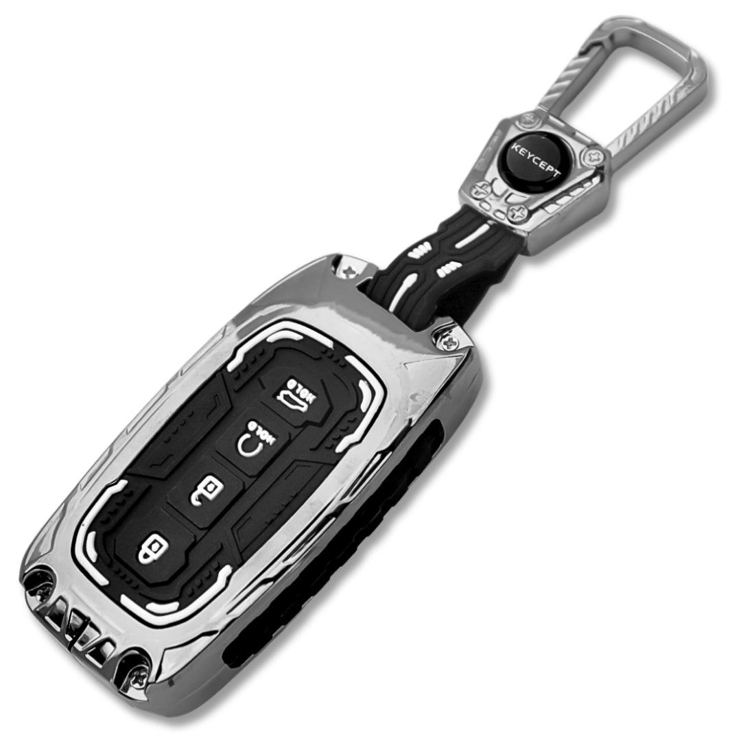 Kia Metal Armor Car Key Cover with keychain (Type M4)
