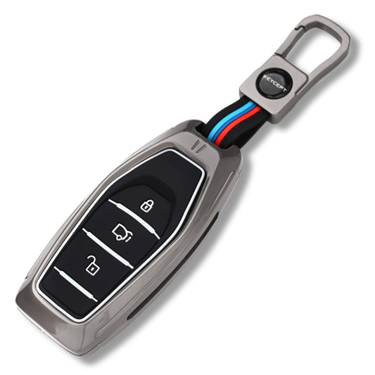 Mahindra Metal Key Cover with Keychain (Type M1).