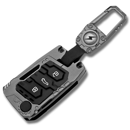 Skoda/ Volkswagen Metal Mecha Key Cover with Keychain (Type M3)