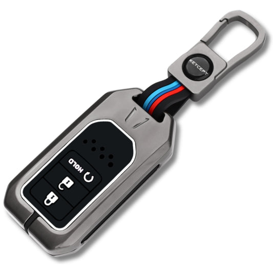 Honda Metal Silicone Car Key Cover with keychain (Type M1).