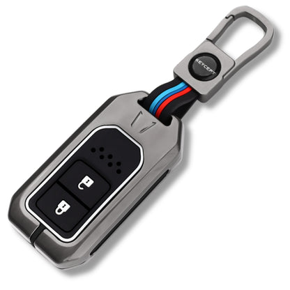 Honda Metal Key Cover with Keychain (Type  M1)