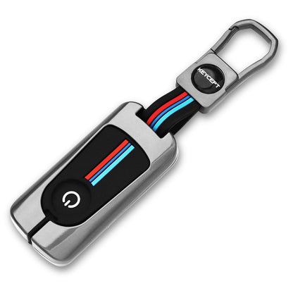 Keycept Metal Alloy Car Key Cover for Yamaha Aerox key with keychain (Type M1)