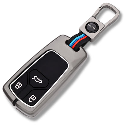 Audi Metal Key Cover with Keychain (Type M1).