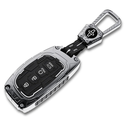 Hyundai Metal Armor Car Key Cover with keychain (Type M4)