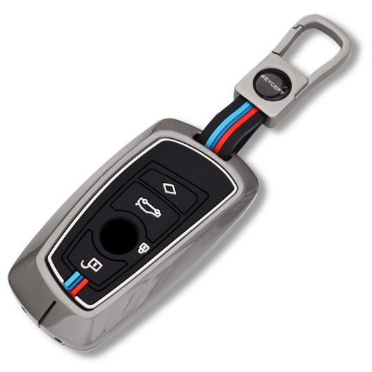 BMW Metal Key Cover with Keychain (Type M1).