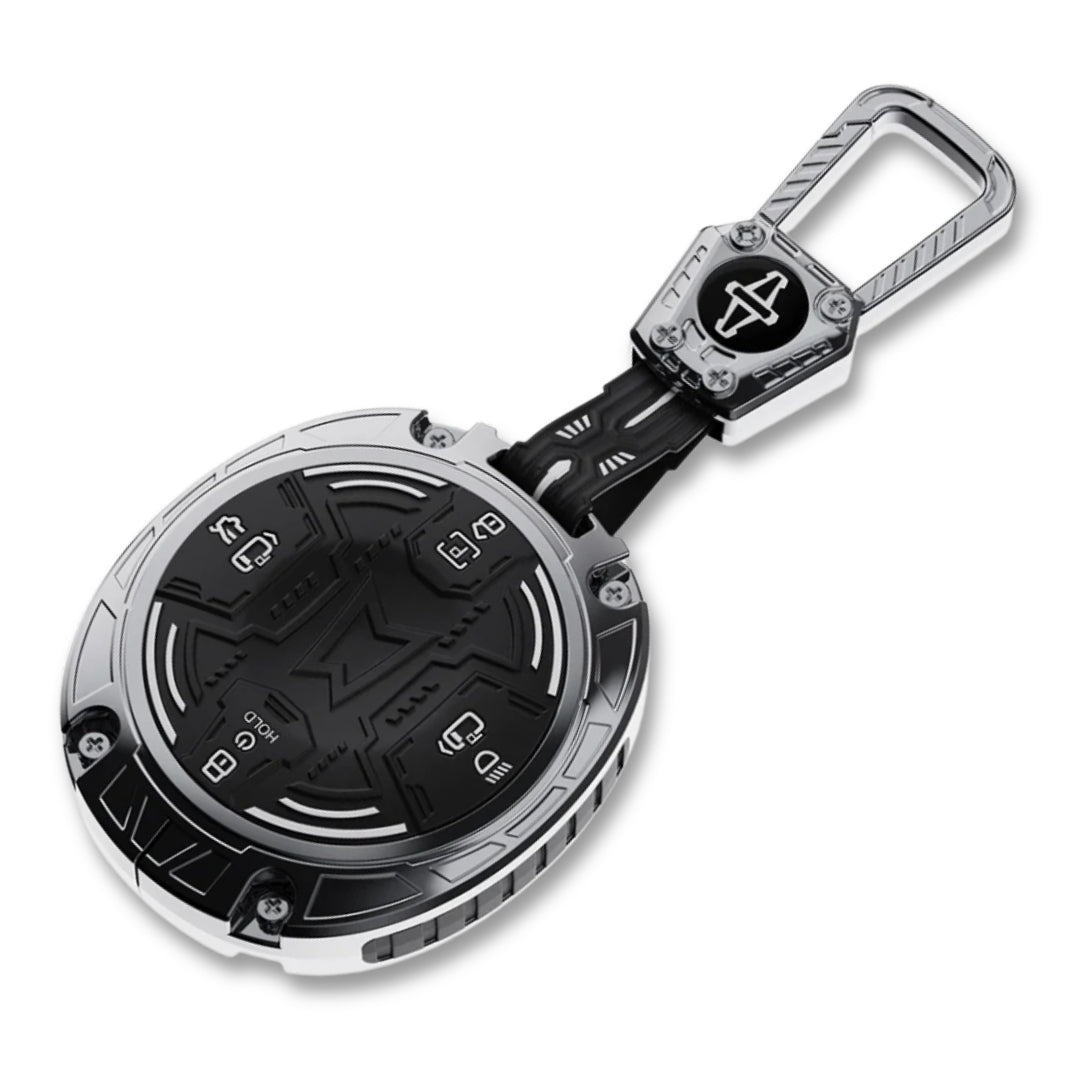 Tata Metal Armor Key Cover With Keychain (Type M4)