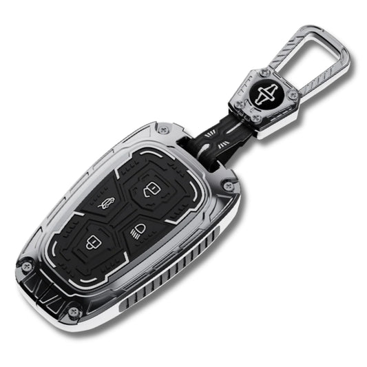 Tata Metal Armor Key Cover with Keychain (Type M4)