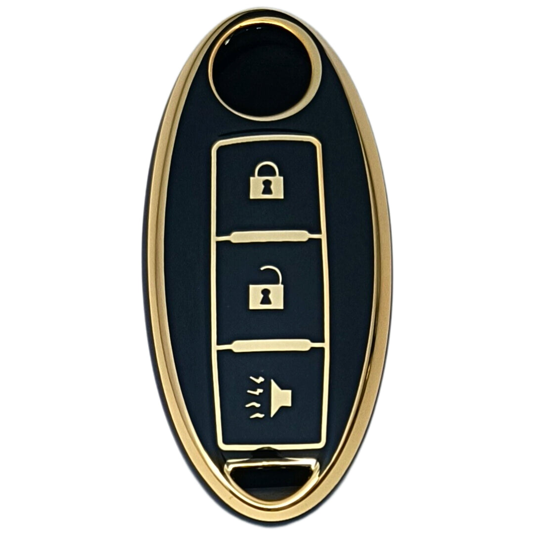 Silicone Skin Case Cover - For Nissan 3-Button Smart Remote Key Fob
