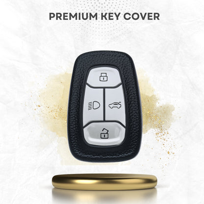 TPU Leather Key Cover with Keychain 1