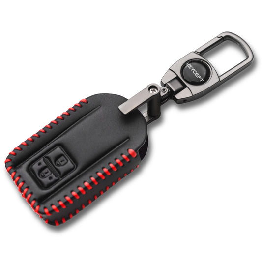 Suzuki Classic Leather Key Cover with Keychain (Type 2)