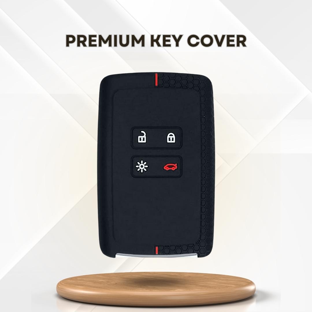 Silicone Key Cover Compatible for Renault Kiger | Triber Smart Card Key.