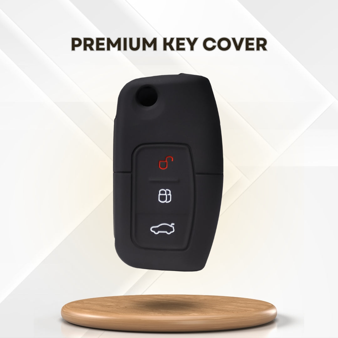 Ford Silicone Key Cover with Keychain