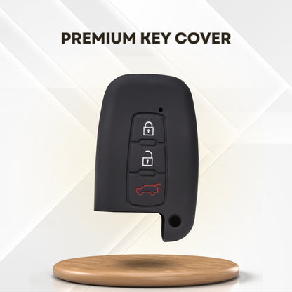 Hyundai Silicone Key Cover with Keychain (Type K1)