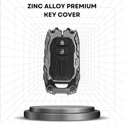 Suzuki Metal Mecha Car Key Cover for with Keychain (Type M3)