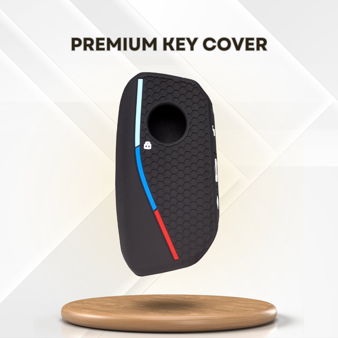 BMW Silicone Key Cover with Keychain (Type K2)