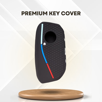 BMW Silicone Key Cover with Keychain (Type K1)
