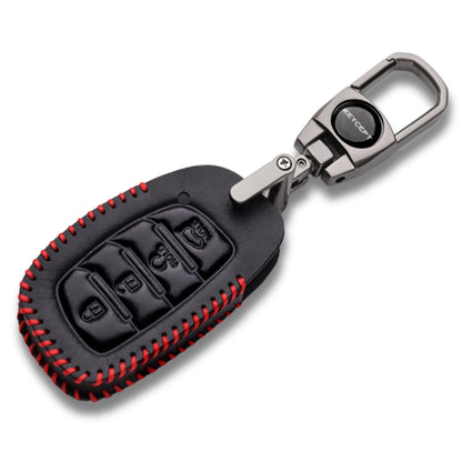 keycept leather key cover alcazar creta tucson 4 button smart shell case