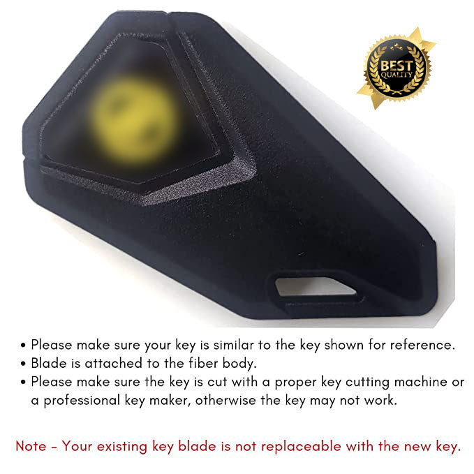Royal Enfield Flip Key Compatible for (Right Cuts) Only