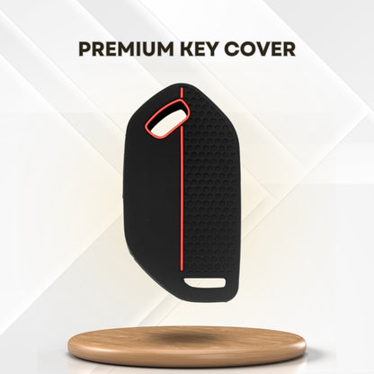 Kia Silicone key cover with keychain (Type K1)