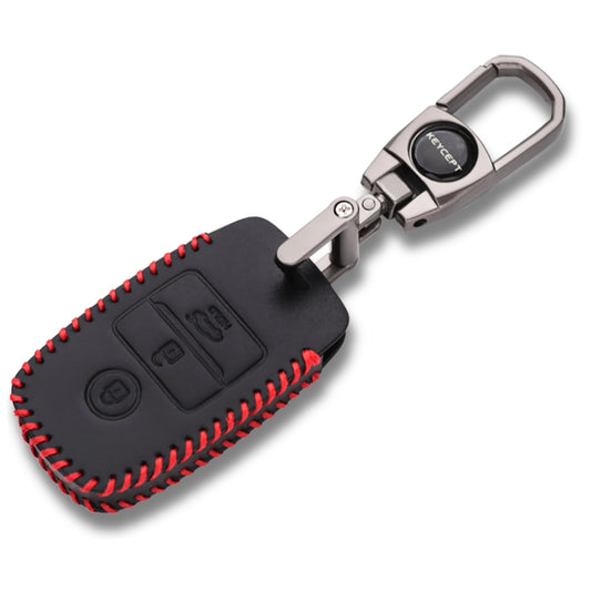 Classic Leather Key Cover with keychain (Type 2)