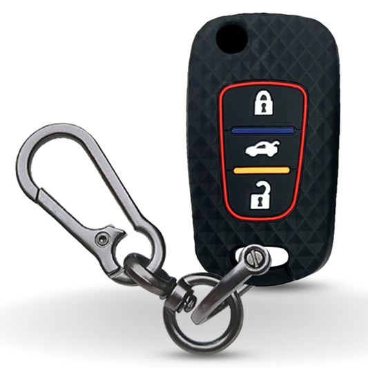 Hyundai Silicone Key Cover with Keychain