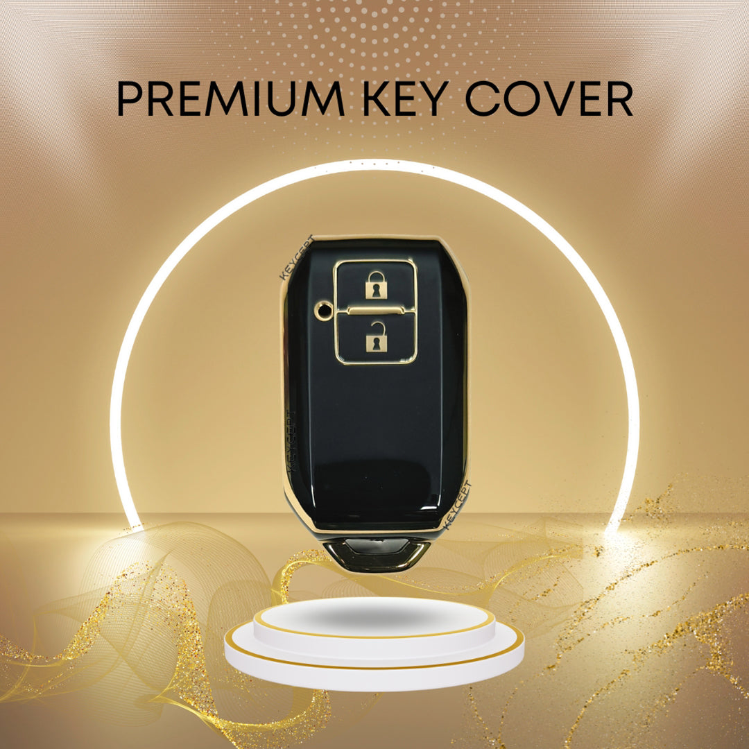 suzuki swift dzire ertiga old wagonr ritz alto 2b smart tpu black gold car key accessories keychain