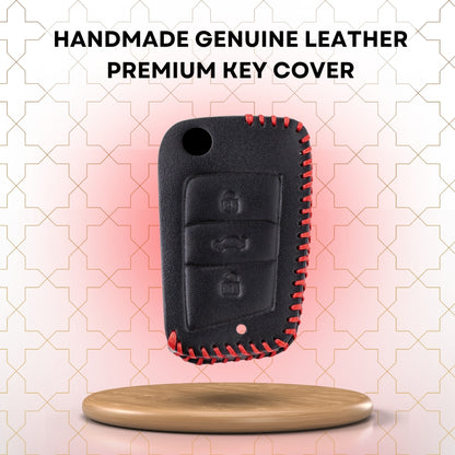 keycept classic leather key cover kushaq octavia kodiaq superb slavia passat virtus t roc 3b flip shell case
