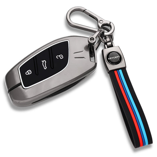 MG Metal Alloy Key Cover with keychain (Type M2)