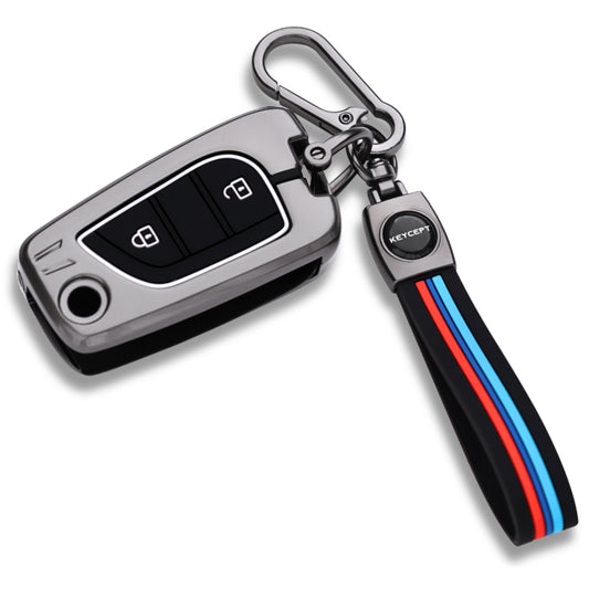 Metal Alloy Key Cover with Keychain (Type M2)