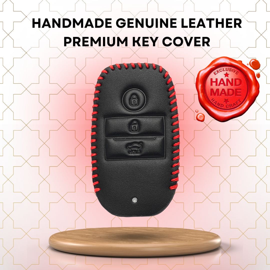 Classic Leather Key Cover with keychain (Type 2)