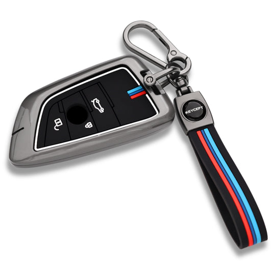 Metal Alloy Key Cover with Keychain (Type M2)