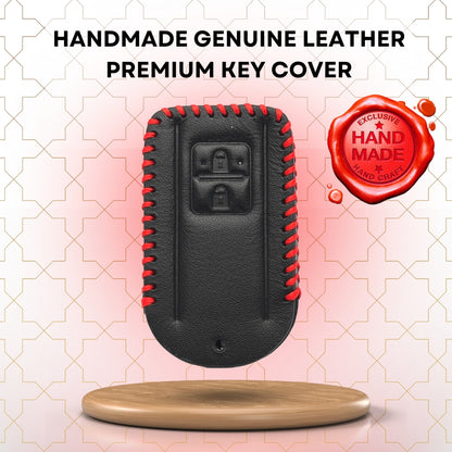 Suzuki Classic Leather Key Cover with Keychain (Type 2)