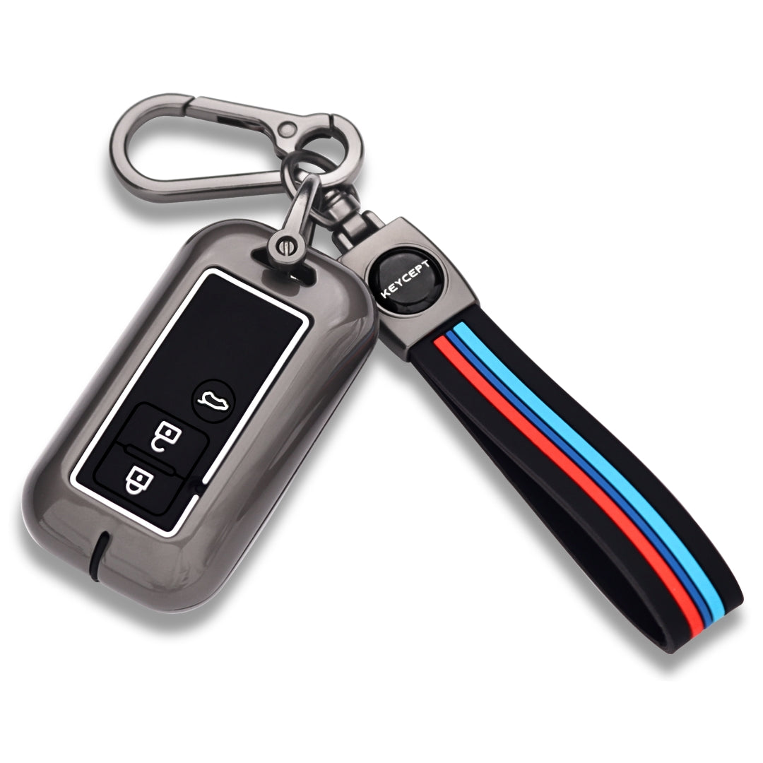 Suzuki Metal Keycover With KeyChain (Type M2).