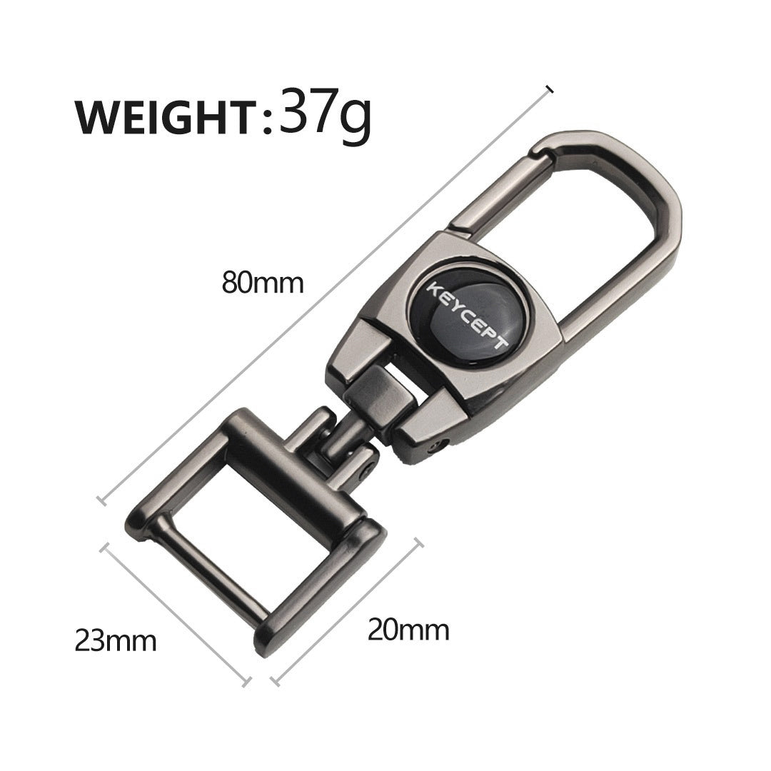 Metal Fob Key Heavy Duty Keychain. (Type 2)