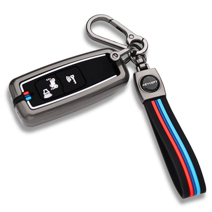 Honda Metal Key Cover with Keychain (Type M2)