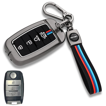 Metal Alloy Key Cover with keychain (Type M2)