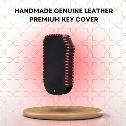 Kia Classic Leather Key Cover with Keychain K3