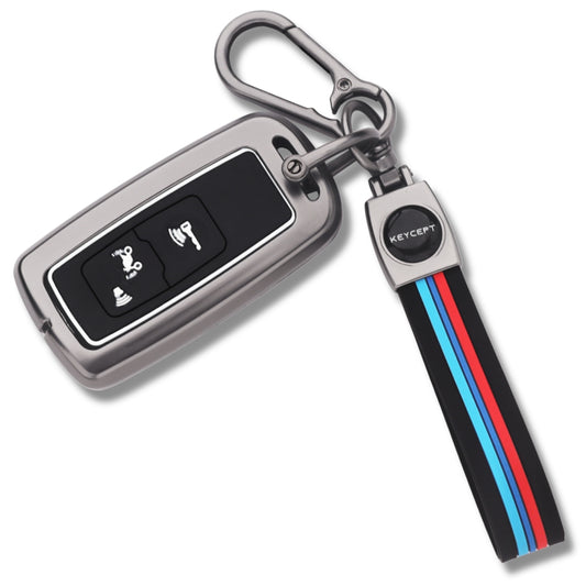 Honda Metal Key Cover with Keychain (Type M2)