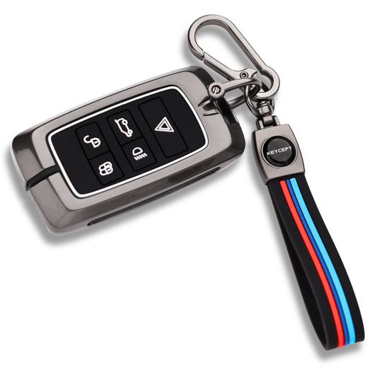 Range Rover Metal Alloy Key Cover with Keychain (Type M2)