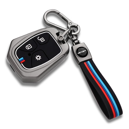 Mahindra Metal Key Cover with Keychain (Type M2).