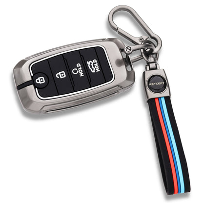 Metal Alloy Key Cover with keychain (Type M2)