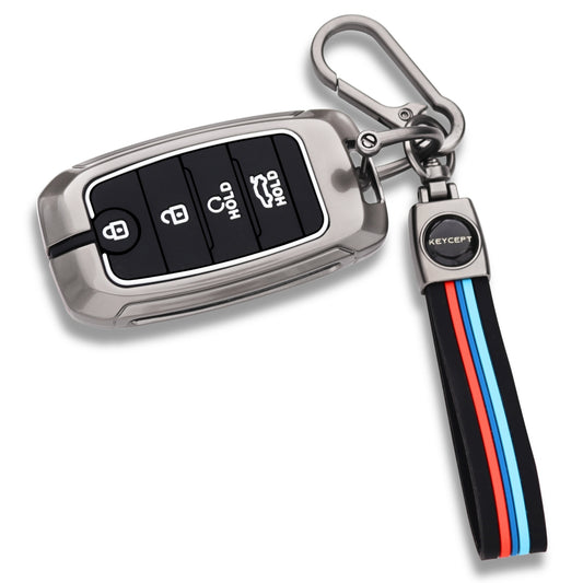 Metal Alloy Key Cover with keychain (Type M2)