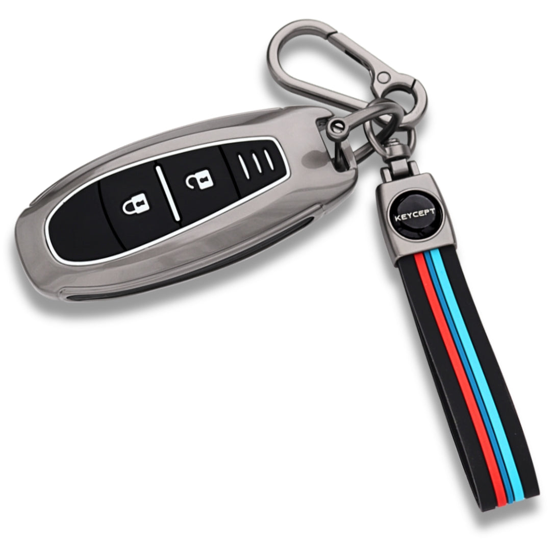 Metal Alloy Keycover Compatible with Suzuki Baleno, Ciaz, Grand Vitara ...