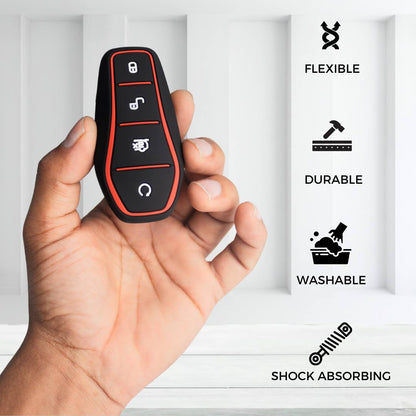BYD Silicone Key Cover with Keychain (Type K1)