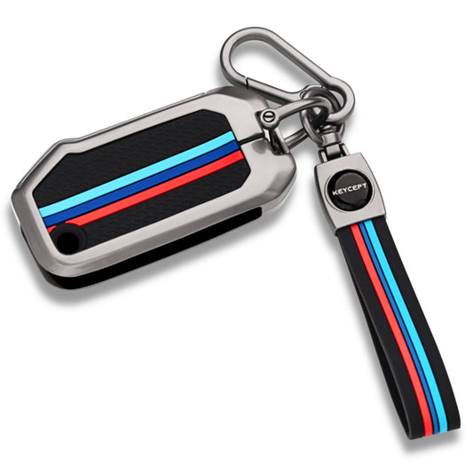 Kia Metal Key Cover with Keychain (Type M2).