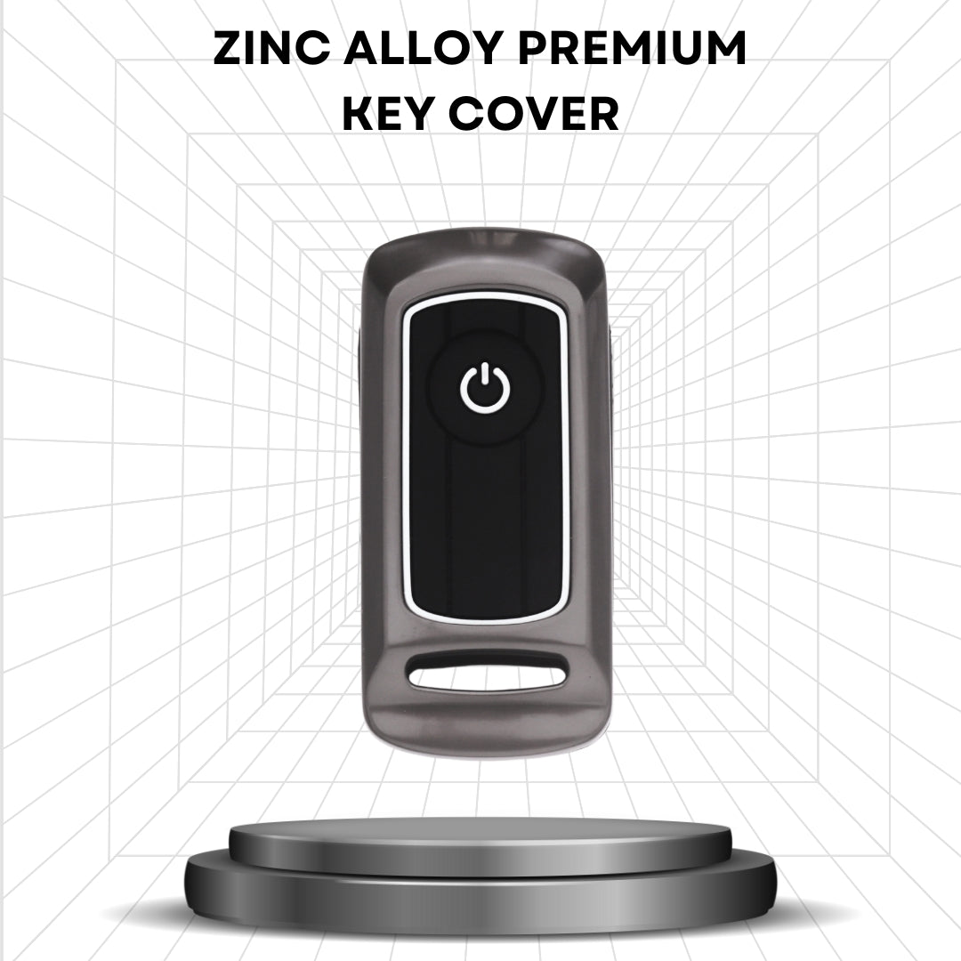 Keycept Metal Alloy Car Key Cover for Yamaha Aerox key with keychain (Type M2)