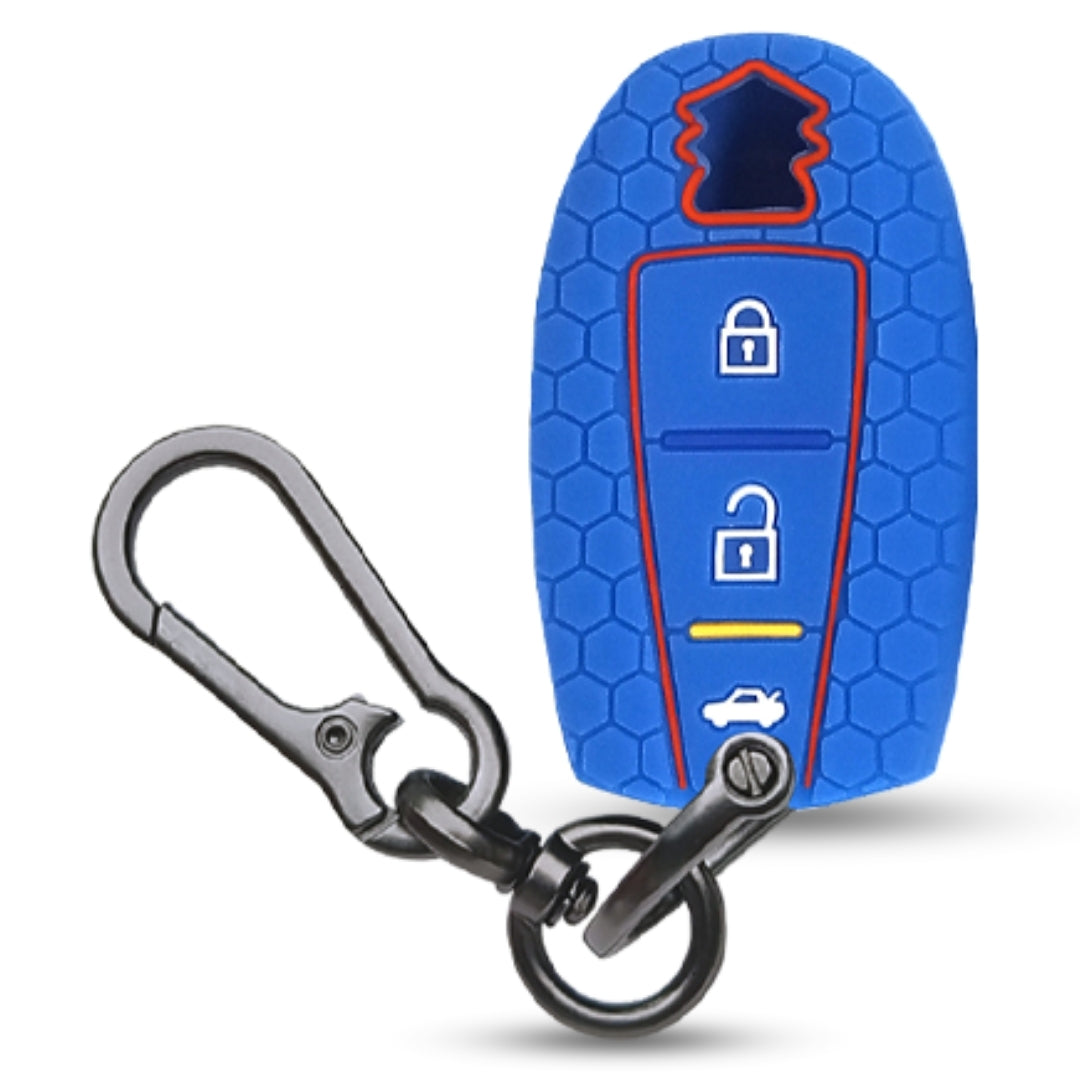 Suzuki Silicone Key Cover with Keychain